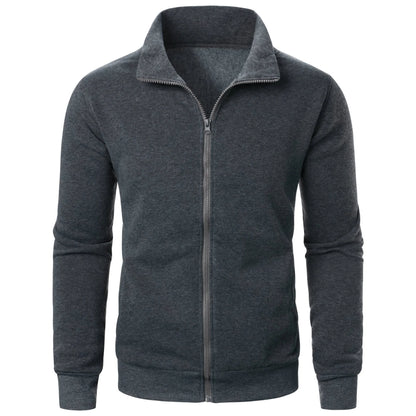 CASUAL SPORTS ZIP CARDIGAN