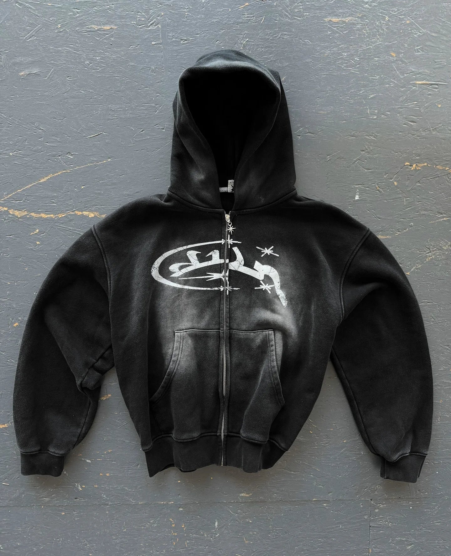 Y2K MIDNIGHT VINTAGE HOODIE