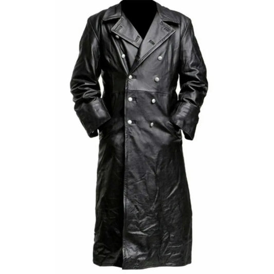 NIGHTFALL LEATHER COAT