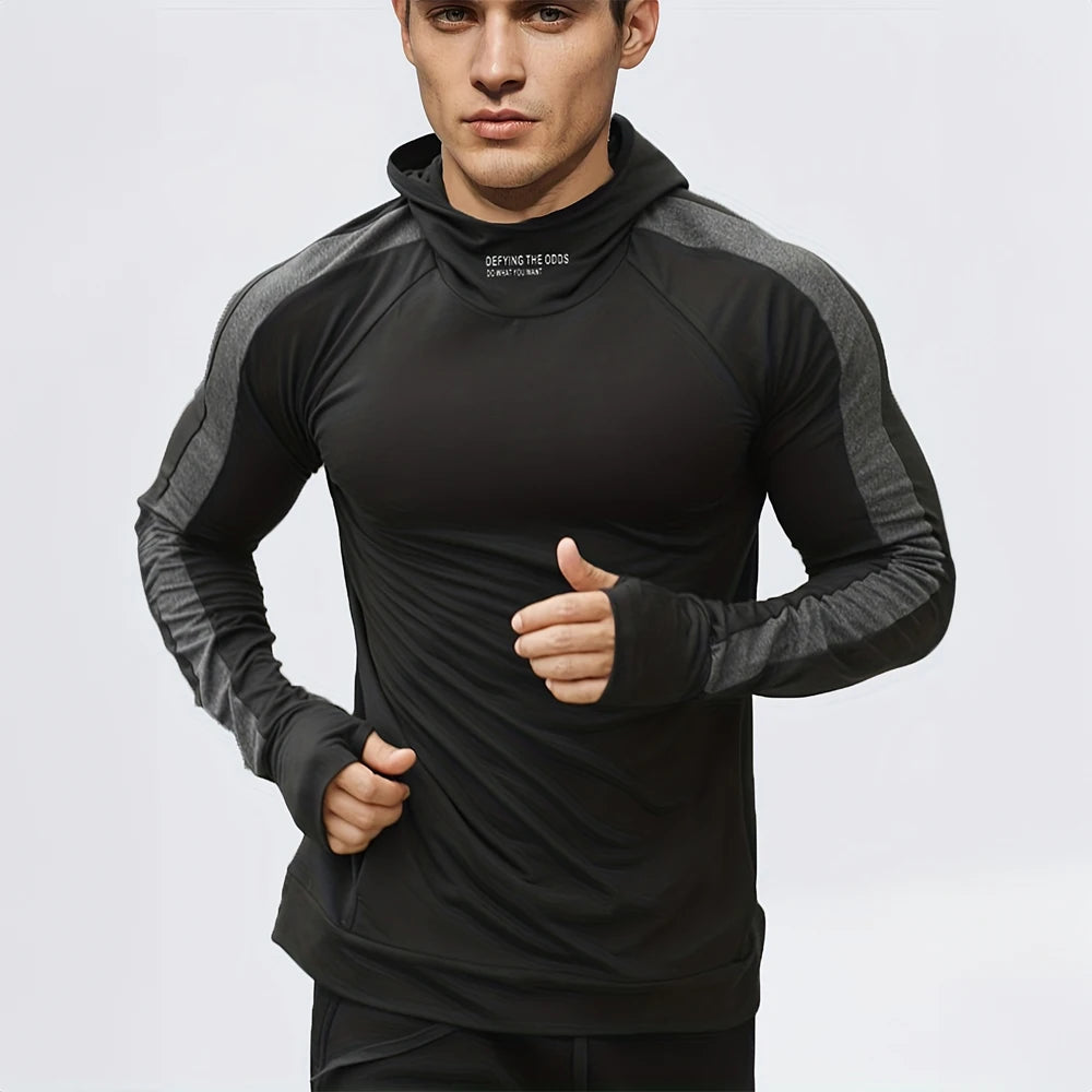 SPORTS COMPRESSION HOODIE