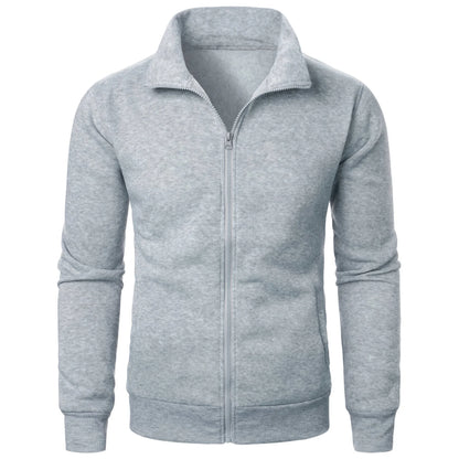 CASUAL SPORTS ZIP CARDIGAN