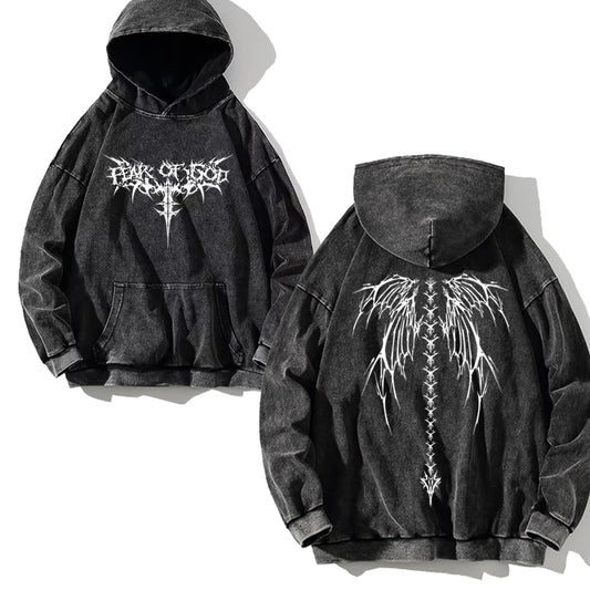 Y2K THORNS VINTAGE HOODIE