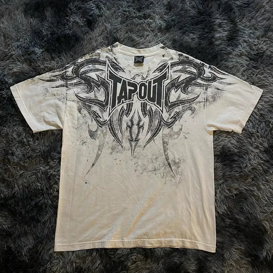 Y2K VINTAGE TAPOUT T-SHIT