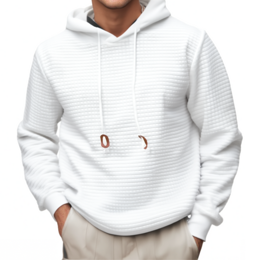 COMFY WAFFLE HOODIE SWEATSHIRT