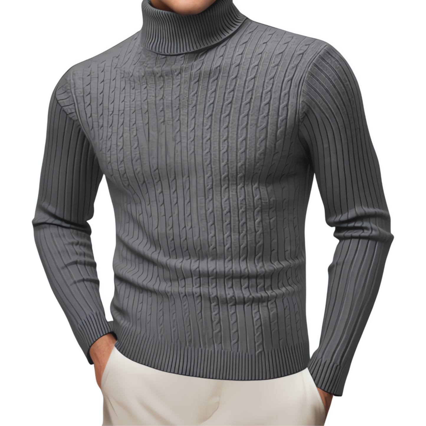 THE LUXE TURTLENECK SWEATER